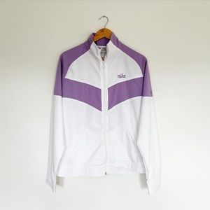 Vintage 90s Nike Jacket, windbreaker, purple lilac